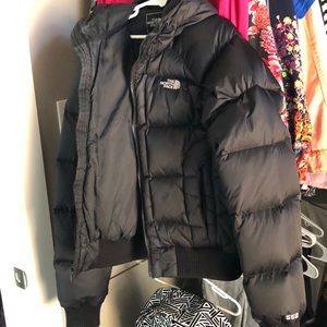 Women’s  medium black north face coat